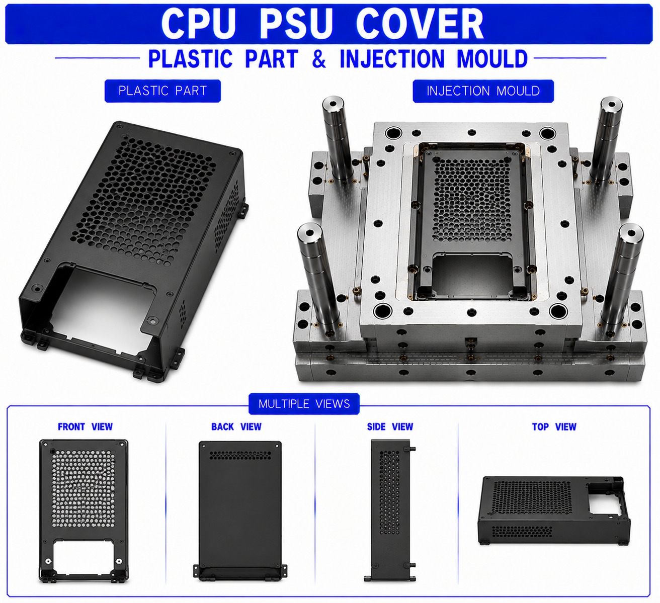 CPU Plastic PSU Cover